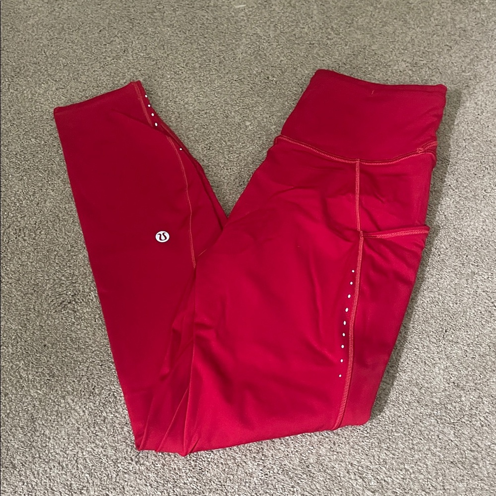 Red Leggings fast and free